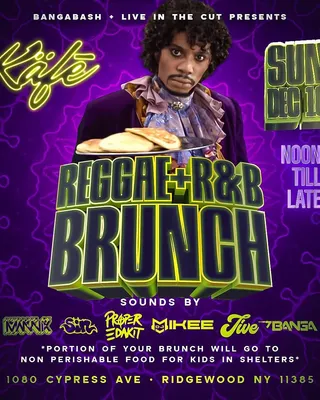 Poster: Reggae & R&B Brunch